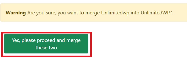 merge wp merge users confirm