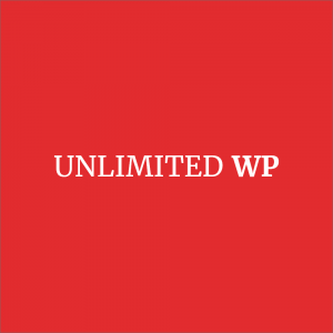 UnlimitedWP White Logo