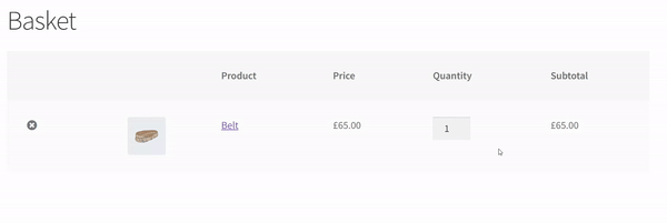 WooCommerce cart automatically updating totals after the product quantity is changed