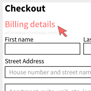 woocommerce change billing and shipping checkout heading