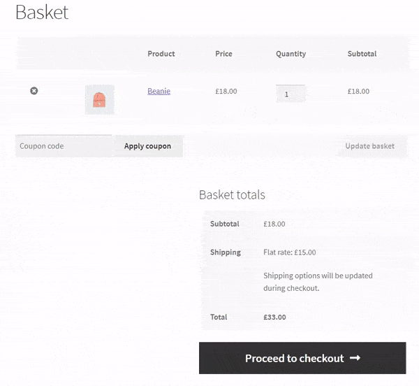 WooCommerce Checkout showing Ship to a different address section checked and open by default