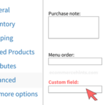 WooCommerce custom product text field
