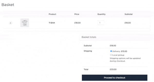 WooCommerce free shipping enabled for specific product in the cart