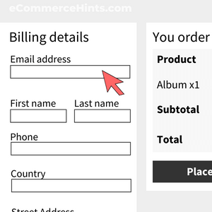 Move the email address field to the top of the checkout in WooCommerce