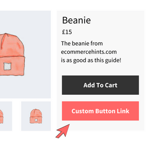 woocommerce product custom button with custom link