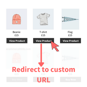 woocommerce redirect product links on archive