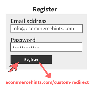 woocommerce registration redirect