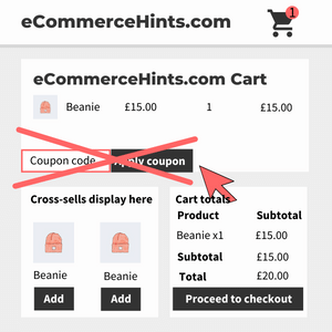 woocommerce remove coupon code field on cart