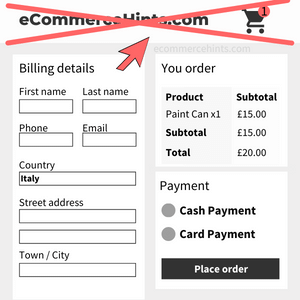 woocommerce remove header from checkout