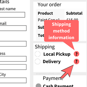 woocommerce shipping method description tooltips